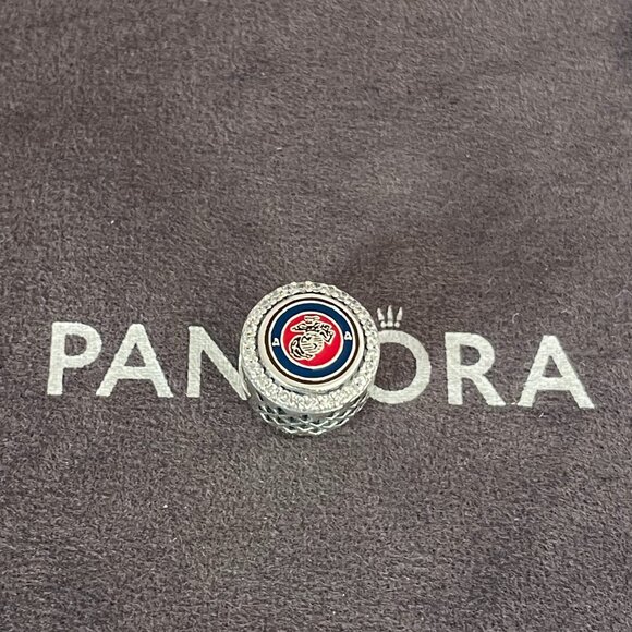 Pandora USMC Marine Corps Exclusive Pandora Dangle Bead Charm - Picture 3 of 5